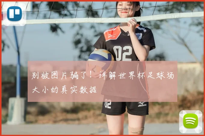 别被图片骗了！详解世界杯足球场大小的真实数据