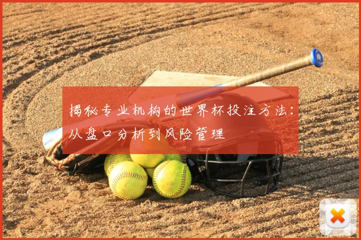 揭秘专业机构的世界杯投注方法：从盘口分析到风险管理